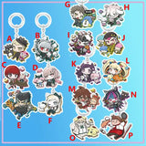 Danganronpa Hinata Hajime Teruteru Acrylic Keychain Figure Hanging