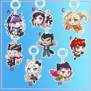 Danganronpa Ibuki & Nekomaru Acrylic Keychain Strap