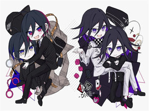Danganronpa Ouma Kokichi Saihara Shuuichi Acrylic Keychain