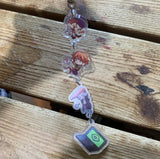 Danganronpa Souda Kazuichi Sonia Keychain Acrylic Keyring Figure