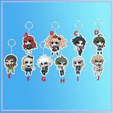 Danganronpa Togami Byakuya Souda Kazuichi Acrylic Keychain