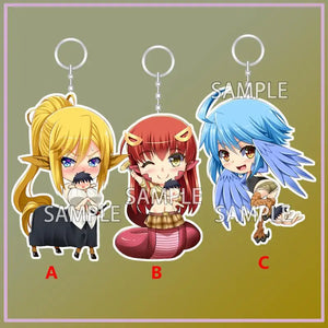 Monster Girls Sentorea Miia Acrylic Keychain Strap Figure