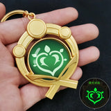 Genshin Impact Vision Element God's Eye Keychain