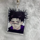 Anime Keychain Geto Suguru Choso Acrylic Keyring Strap Figure