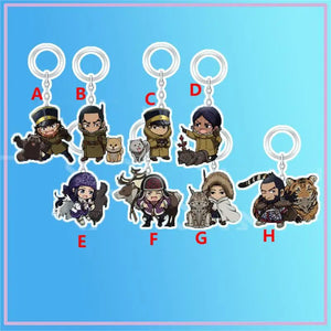 Golden Kamuy Tanigaki Genjiro Acrylic Keychain Strap Figure