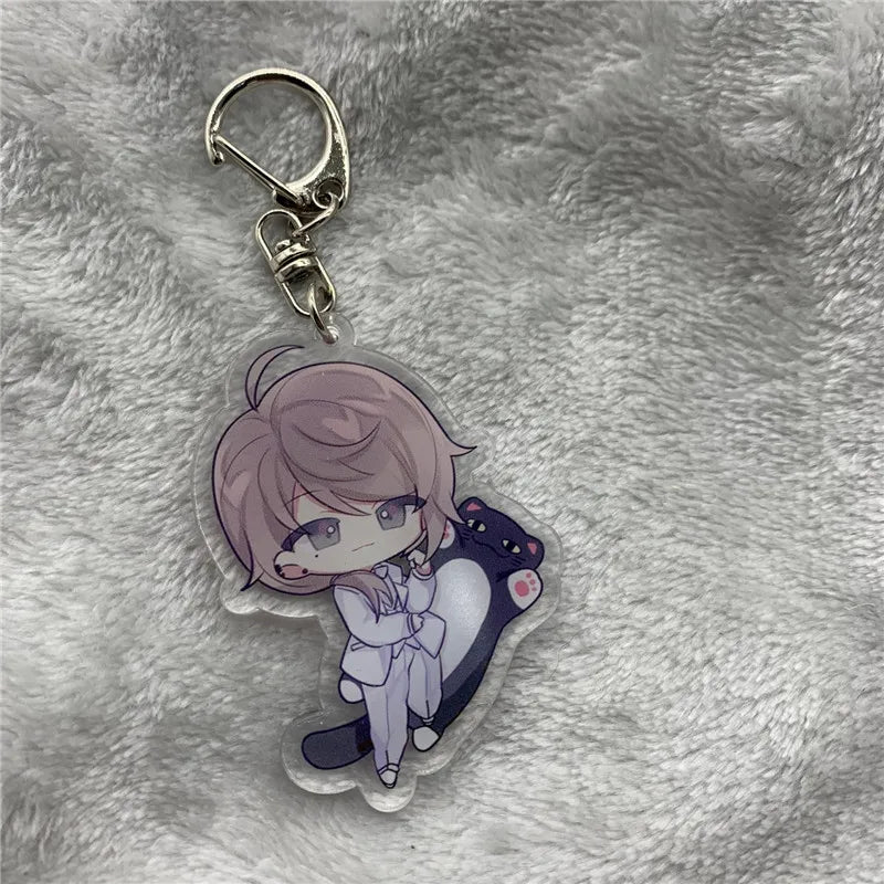 Hololive Vtuber Kuzuha Acrylic Keychain - Cute Anime Keyring Strap
