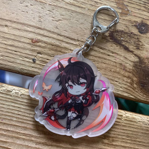 Honkai Impact 3 Seele Vollerei Acrylic Keyring Figure