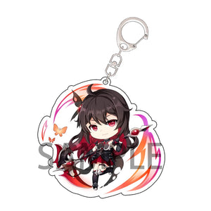 Honkai Impact 3 Seele Vollerei Acrylic Keyring Figure
