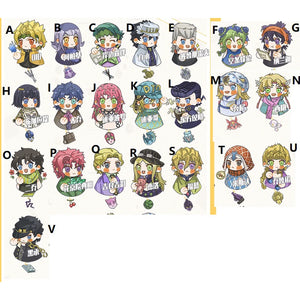 JoJo's Bizarre Adventure Jotaro Keychain, Various Acrylic Options