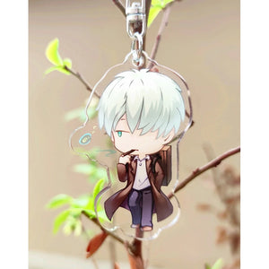 Mushi-Shi Mushishi Ginko Acrylic Keychain Anime Keyring Accessories