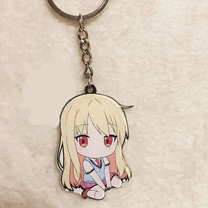 Sakurasou Shiina Mashiro Acrylic Keyring Strap Figure Pet Girl Anime Keychain