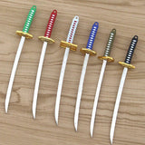 Zoro Samurai Sword Keychain Scabbard Keyring Katana Buckle Key Chain