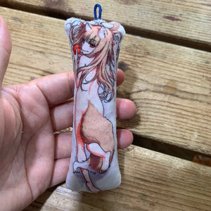 Spice and Wolf Holo Plush Keychain Strap Figure