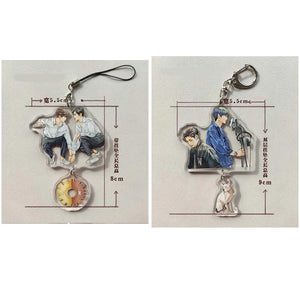 SOTUS The Series Peraya Arthit Kongphop Acrylic Keychain Strap