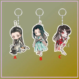 Scum Villain Self Saving System Keychain Acrylic Stra