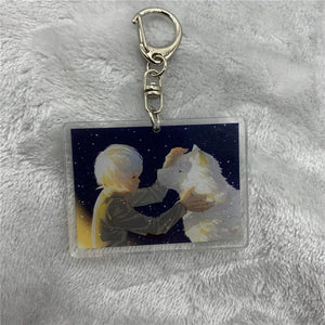 To Your Eternity Fushi Acrylic Keychain Figure Accessory