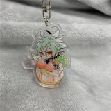 Collar x Malice Okazaki Kei Enomoto Mineo Keychain Acrylic Strap Figure