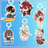 Collar x Malice Okazaki Kei Enomoto Mineo Keychain Acrylic Strap Figure