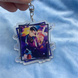 Obey Me! Anime Keychain - Diavo Barbatos Luke Solomon - Acrylic Keyring Strap
