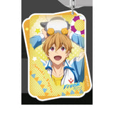 Anime Nanase Haruka Ryugazaki Rei Mikoshiba Seijuro Cosplay Keychain Pendant