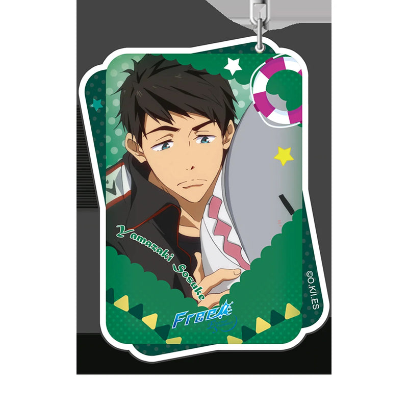 Anime Nanase Haruka Ryugazaki Rei Mikoshiba Seijuro Cosplay Keychain Pendant