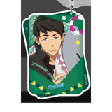Anime Nanase Haruka Ryugazaki Rei Mikoshiba Seijuro Cosplay Keychain Pendant