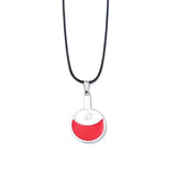 Geometric Star Red Cloud Sign Pendant Necklace Couple Necklace