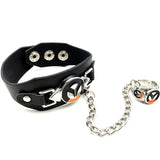 Anime One Piece Leather Bracelet Attack On Link Charm Cosplay Punk