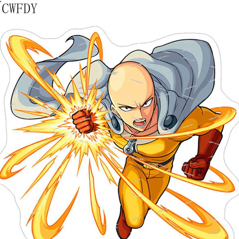 One Punch Man Cosplay Keychain Saitama Figure Stand PVC Pendant