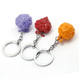 Anime Ace Red Beads Necklace Beard Pendant Cosplay Charm