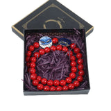 Anime Ace Red Beads Necklace Beard Pendant Cosplay Charm