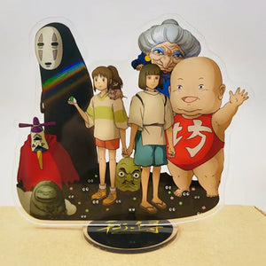 Spirited Away Acrylic Stand Model Plate Keychain Double Sided Japan Movie Decor