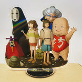 Spirited Away Acrylic Stand Model Plate Keychain Double Sided Japan Movie Decor