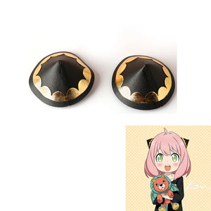 Spy X Family Anya Forger Hairpins Cosplay Headwear Wig Accessories