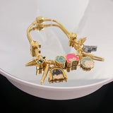Anime Spy X Family Charm Bracelet Women Loid Anya Yorger Cosplay Bangles