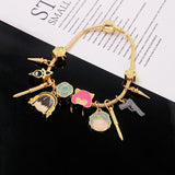 Anime Spy X Family Charm Bracelet Women Loid Anya Yorger Cosplay Bangles