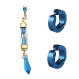 Vanitas Anime Cosplay Crystal Earrings Ear Clip Stud Jewelry Pendants