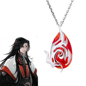 Anime Scum Villain Necklace Luo Binghe Cosplay Choker Demon Seal Pendant