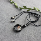 Xie Lian Cosplay Hua Cheng Chains Necklace Butterfly Ring Necklace