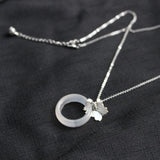 Xie Lian Cosplay Hua Cheng Chains Necklace Butterfly Ring Necklace
