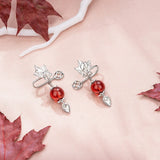 Anime TGCF Earrings Xie Lian Cosplay Ear Clip Studs Jewelry Pendant