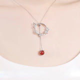 Tian Guan Ci Fu Necklace Hua Cheng Xie Lian Cosplay Pendant Choker Chain