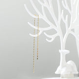 Tokyo Revengers Hanma Shuji Earrings Long Tassel Pendant Ear Stud