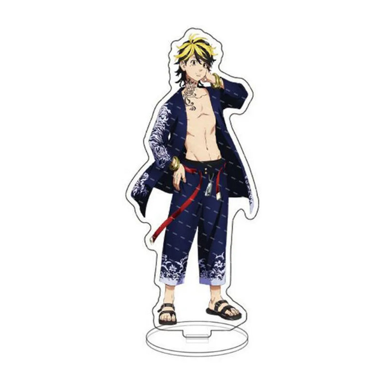 Tokyo Revengers Kazutora Hanemiya Stand Figure Desk Decor Acrylic Gift