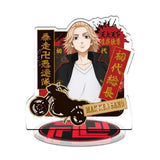 Tokyo Revengers Mikey Stand Figure Desk Display Acrylic Card Gift