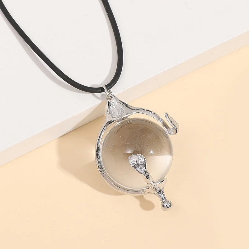 W.I.T.C.H. Cosplay Necklace Halloween Pendant Chain Heart of Kandrakar Jewelry