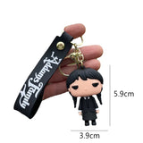 Anime Wednesday Keychain Car Key Chain Accessories
