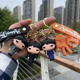 Anime Wednesday Keychain Car Key Chain Accessories