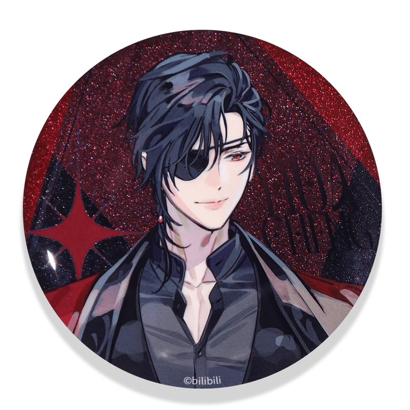 Anime Women Brooch Tian Guan Ci Fu Xie Lian Hua Cheng Badges Pins Jewelry