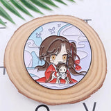 Xie Lian Metal Badges Pins Heaven Official Blessing Women Brooch Charms